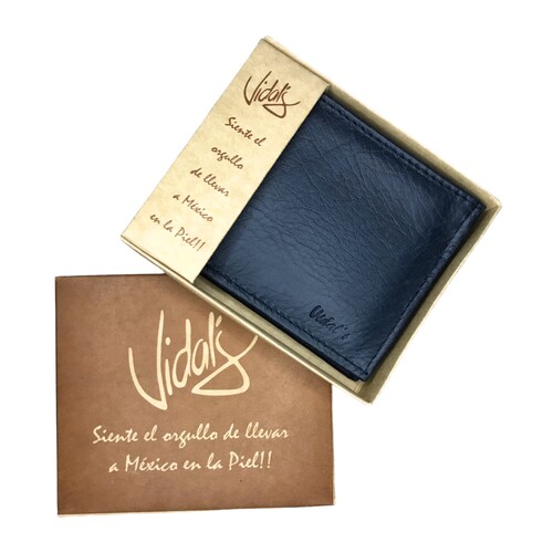 Cartera De Caballero VIDAL S De Piel #03.