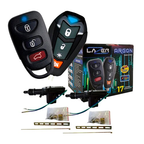 Kit de Actuador con Alarma para Auto Extreme Argon ALLAAR 1 via 17 funciones.