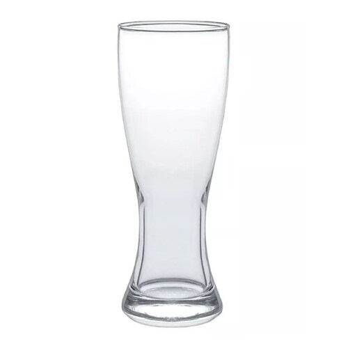 Turin 6 Vasos Cerveceros De Vidrio Cerveza Pilsner 665 Ml