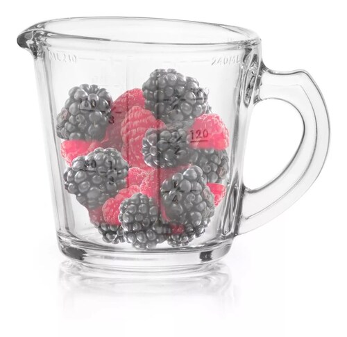 Pro Chef Taza Medidora De Vidrio De 240ml Reposteria