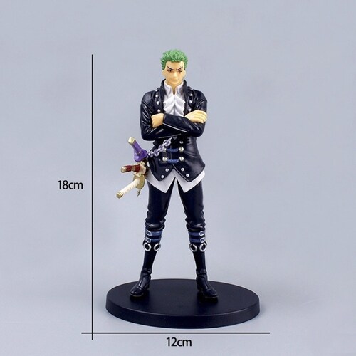 Luffy Sanji Rorona Zoro Red One Piece Movie Figura Coleccion