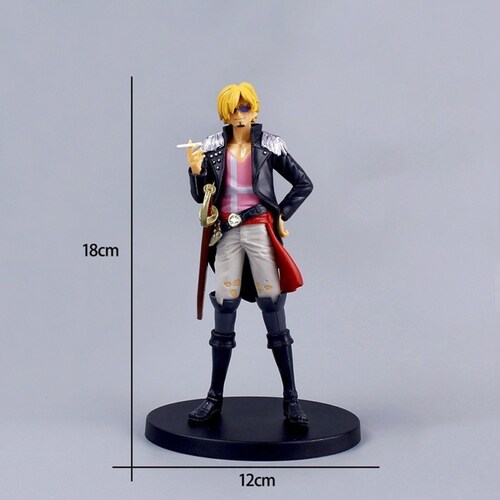 Luffy Sanji Rorona Zoro Red One Piece Movie Figura Coleccion