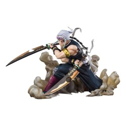 Figura de Acción Demon Slayer, Figura de Colección Kimetsu No Yaiba Zero, Personaje de Acción Tengen Uzui, Juguete para niños, Tamaño 15 cm.