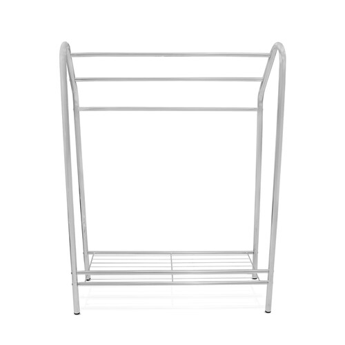 Toallero para baño de Acero Inoxidable, 3 Niveles de Almacenamiento y 1 Estante para Accesorios de baño. Mueble para baño contemporáneo