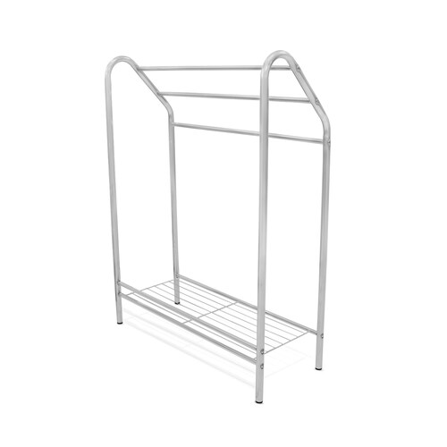 Toallero para baño de Acero Inoxidable, 3 Niveles de Almacenamiento y 1 Estante para Accesorios de baño. Mueble para baño contemporáneo