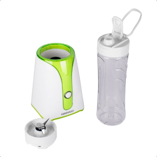 Daewoo Licuadora personal DBL-824, con 2 botes de 600 ml., con potencia de 320W.