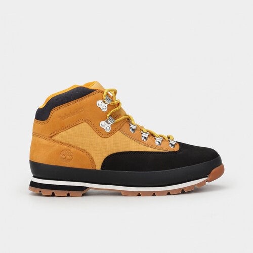 Bota Timberland Eurohiker Camel Negro de Caballero Original.