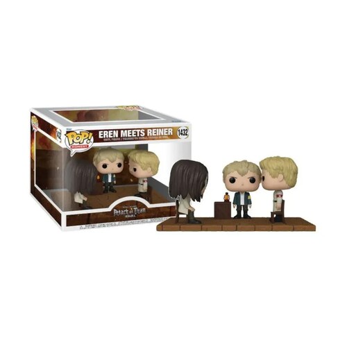 Funko Pop! Moment Eren Meets Reiner #1432  Attack On Titan .