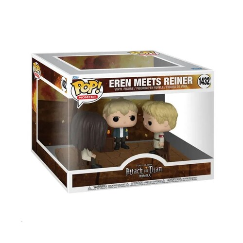 Funko Pop! Moment Eren Meets Reiner #1432  Attack On Titan .