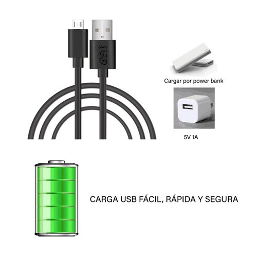 Barredora Inteligente Recargable Color Blanco.