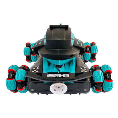 Tanque de Batalla Racing Stunt 4W Lanzador Hidrogel QF665-2.