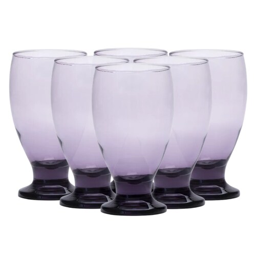 Lex Colors Juego De 6 Copas De Vidrio 355 ml