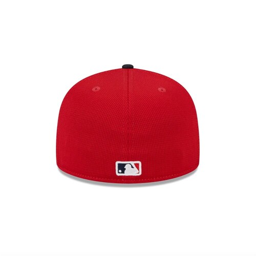 Gorra New Era MLB Atlanta Braves 59Fifty Rojo