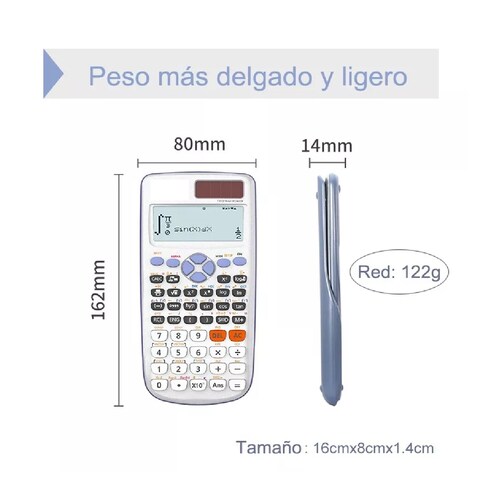 Calculadora Científica Fx 991es Plus Con 417 Funciones