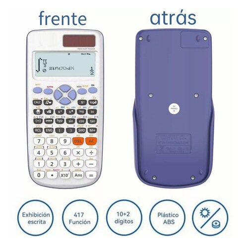 Calculadora Científica Fx 991es Plus Con 417 Funciones