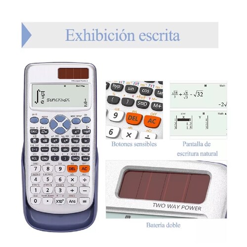 Calculadora Científica Fx 991es Plus Con 417 Funciones