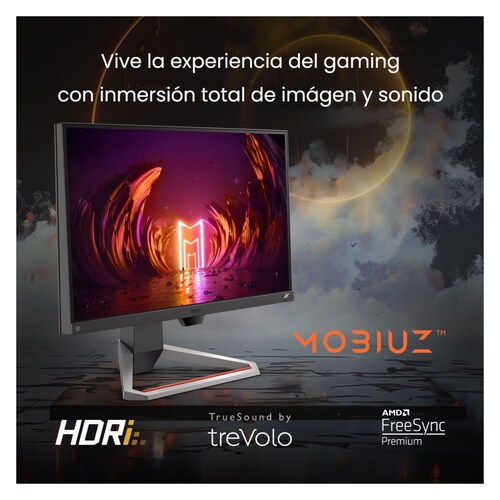 Monitor Gamer 165hz 25 pulgadas Mobiuz EX2510S FHD HDRi FreeSync