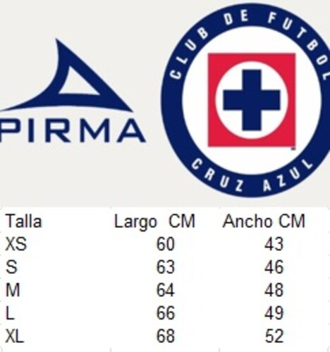 Jersey Pirma Cruz Azul Temporada 23/24 Mujer Local Azul rey.