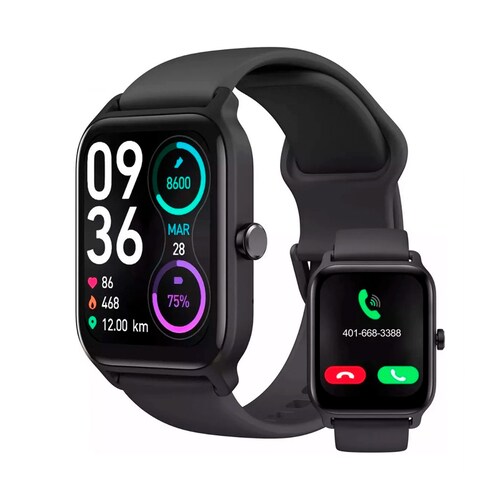 Reloj Inteligente Petukita Box 08F Compatible con Alexa Negro