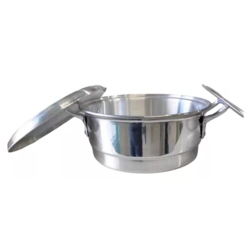 Budinera De Aluminio 26cm Capacidad 4.5lts.