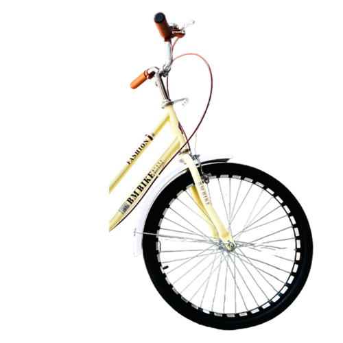 Bicicleta Para Adulto Rodada 24 Vintage Crema.
