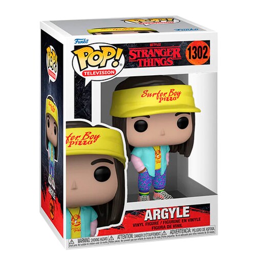 Funko Pop Argyle #1302 Stranger Things Serie Netflix Figura Original