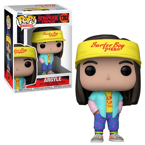 Funko Pop Argyle #1302 Stranger Things Serie Netflix Figura Original