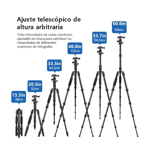 Trípode Para Cámara Fotografía Canon Nikon Profesional
