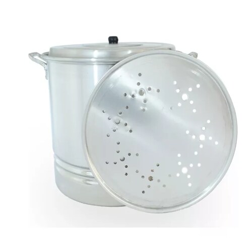 Vaporera De Aluminio No. 90 Capacidad De 86 Litros