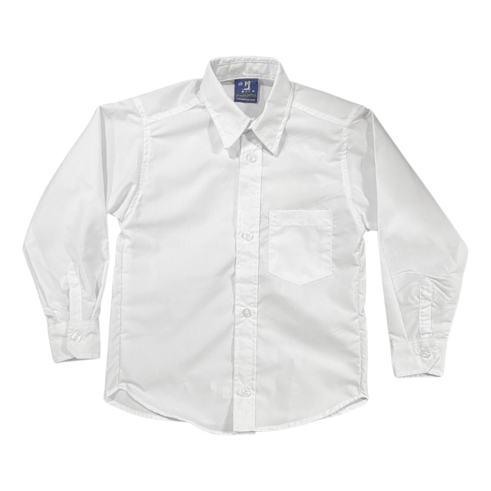 Camisa blanca juvenil deals