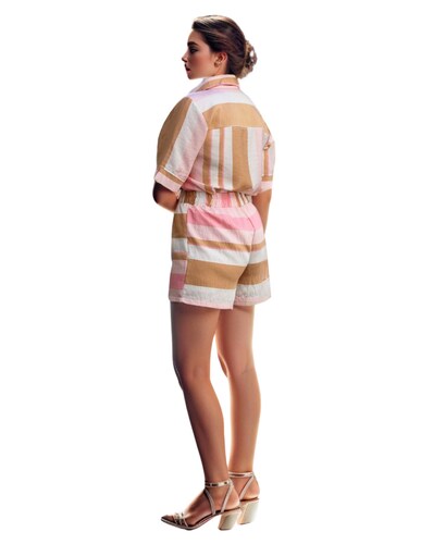 Conjunto short y blusa casual Mood para mujer