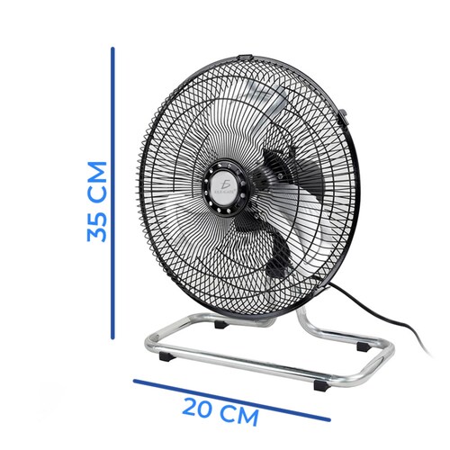 Ventilador De Piso Y Pared De 25 centimetros de diametro Pequeño pero potente de pared o mesa 