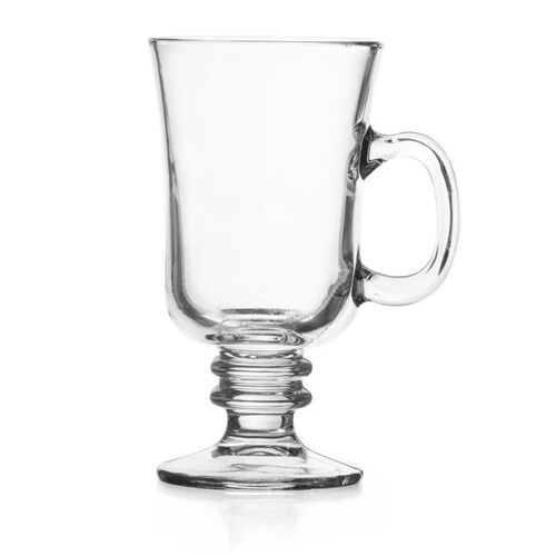 Irish Juego De 6 Taza De Vidrio Para Capuchino