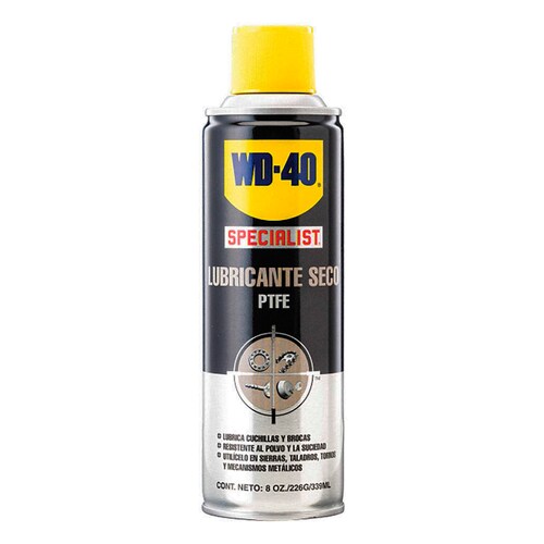 Aceite Aflojatodo Aerosol Seco Rapido Ptfe 8Oz Wd-40 560026