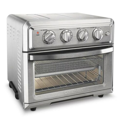 Horno Freidora De Aire Cuisinart Air Fryer 16 Litros Silver