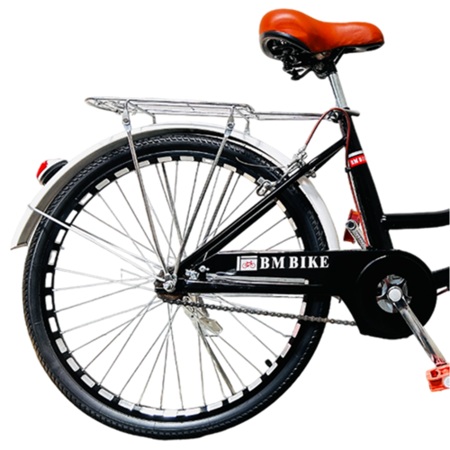 Bicicleta Para Adulto Rodada 24 Vintage Negro.