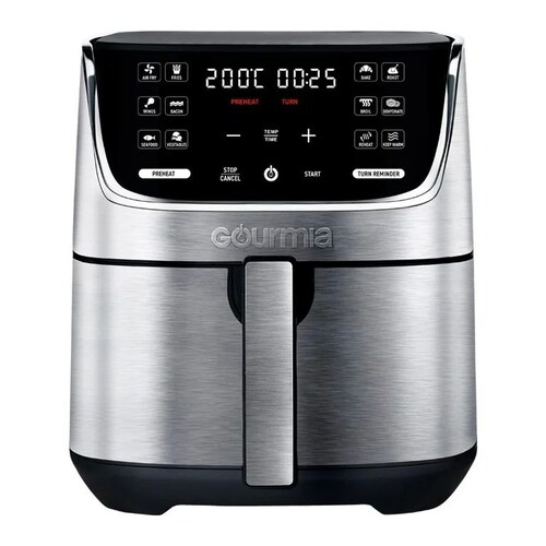 horno Freidora de Aire Gourmia de 6.6 L / 7 Qt con 12 Preajustes .
