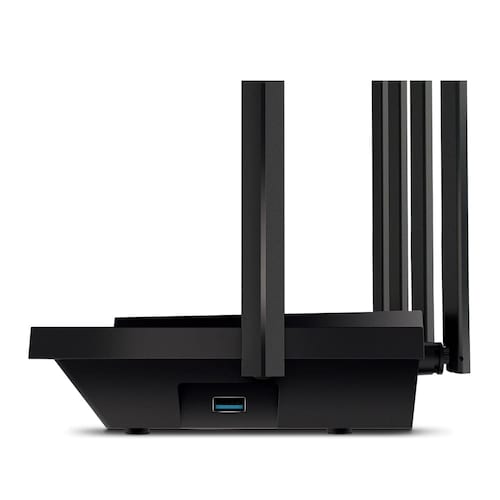 Router Wi-Fi 6 TP-Link Archer AX73, AX5400, de doble banda, MU-MIMO, Gigabit, Negro.