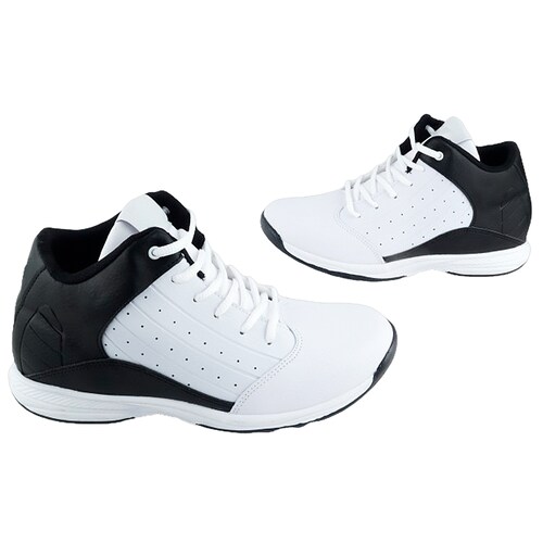 Tenis Bota Niño Deportivo Escolar 100% Piel Basquetbol Arco Ortopedico 588-bn.