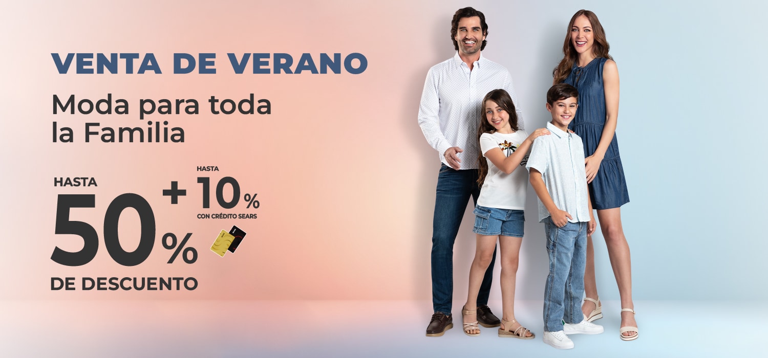Venta de Verano Moda para toda la Familia