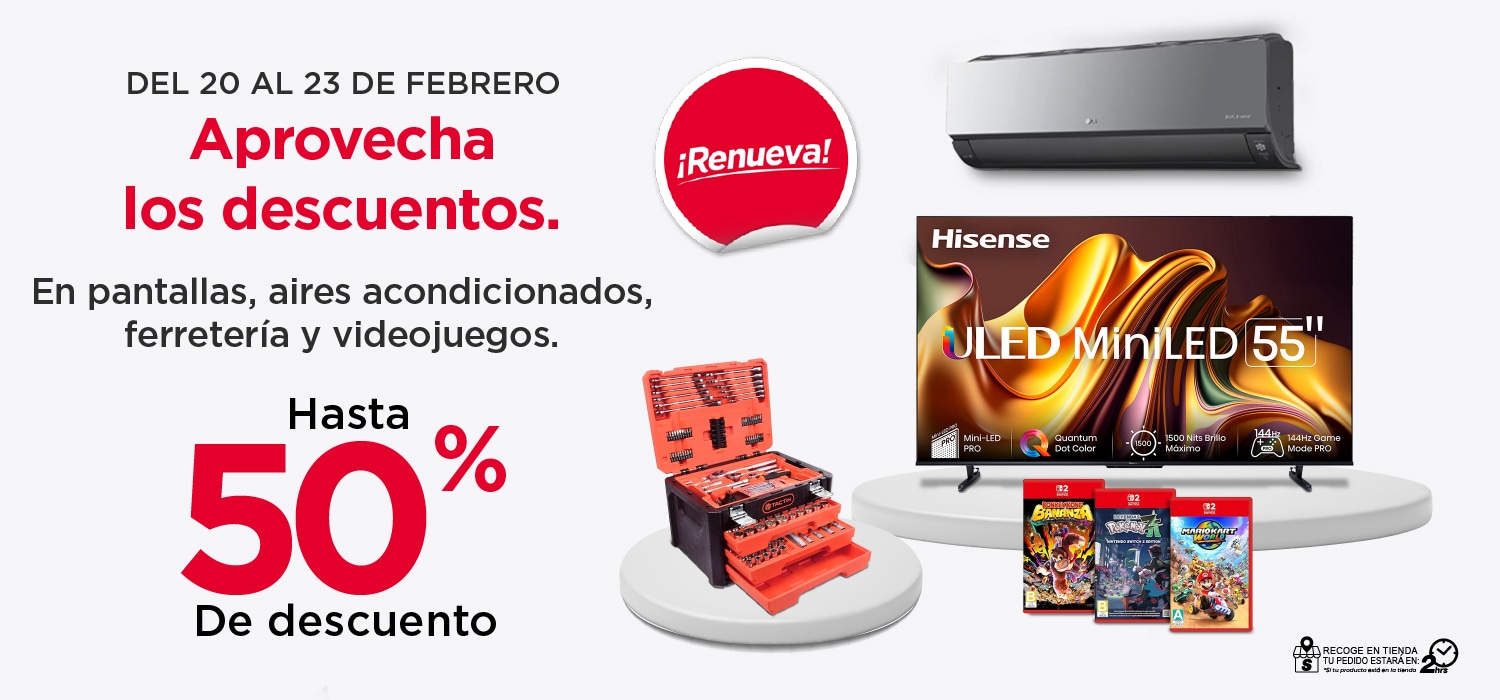 Aprovecha los Descuentos