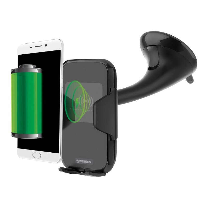 DQST Cargador de Coche Inalámbrico, Soporte de Teléfono para Coche
