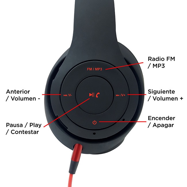 audifonos con radio fm