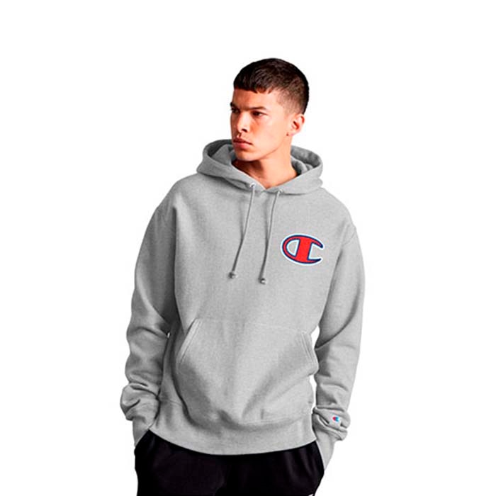 Sudadera champion hombre gris Outlet