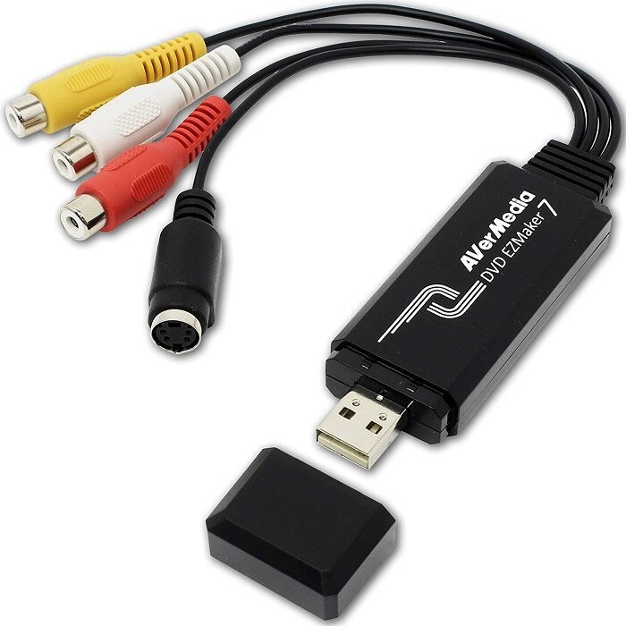 Карта видеозахвата avermedia dvd ezmaker 7 c039 внешний usb s video x1