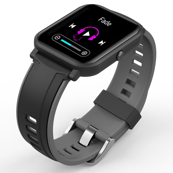 Reloj inteligente sumergible con funcion de acondicionamiento fisico sw7 -  zeta - negro - Sears