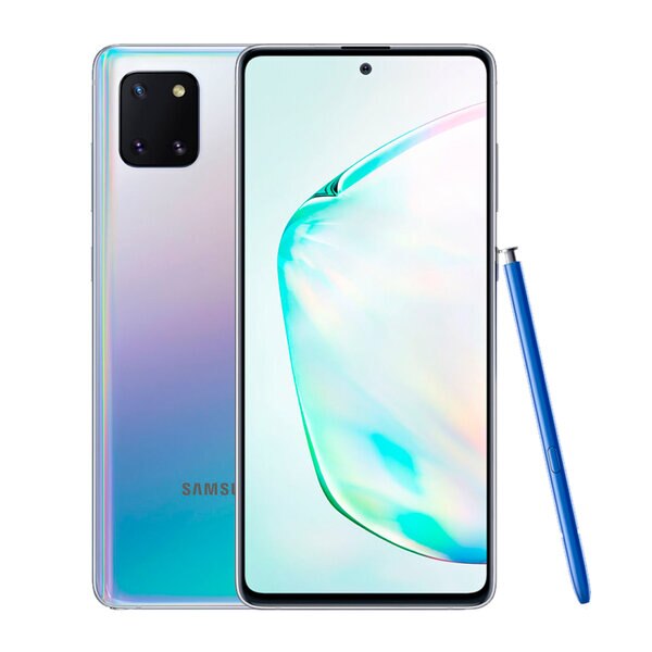 samsung note 10 lite silver colour