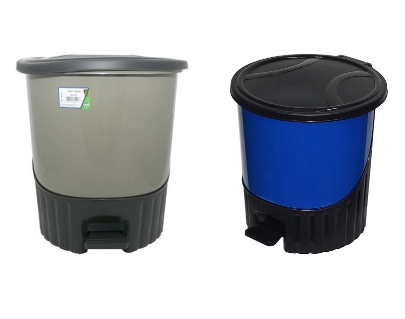 Cesto - bote de basura con pedal - kartell azul marino - Sears