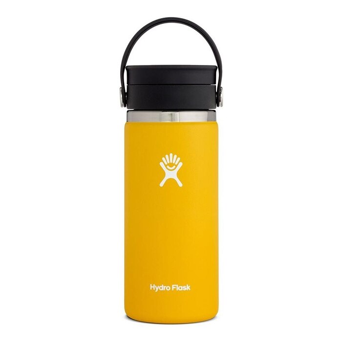 Hydro flask termo térmico insulado de color mostaza 473 ml / 16 oz Sears