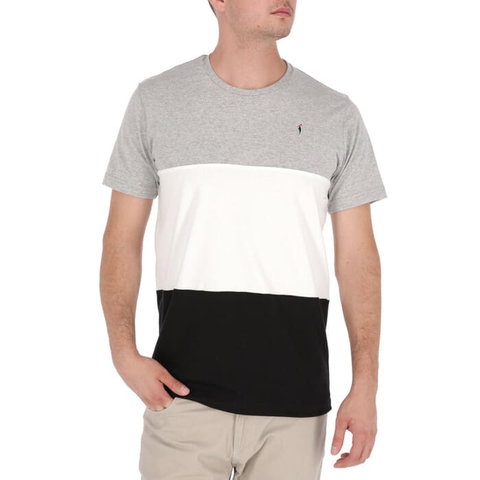 playera cuello redondo hombre